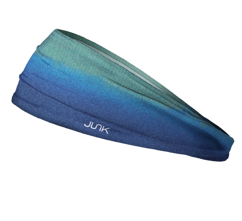 JUNK Brands Big Bang Lite Headband - Moisture-Wicking, Performance Fabric, Non-Slip, Sports Sweatband for Men & Women - One Size - Abyss - Image 1